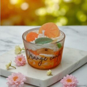 Bougie Orange confite